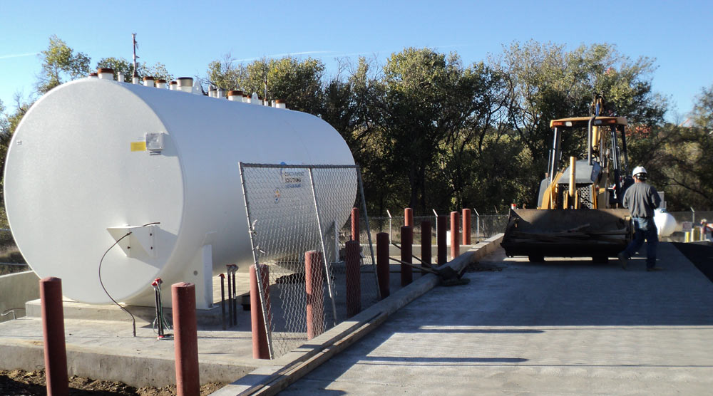 AST Installation in Valencia, Ca